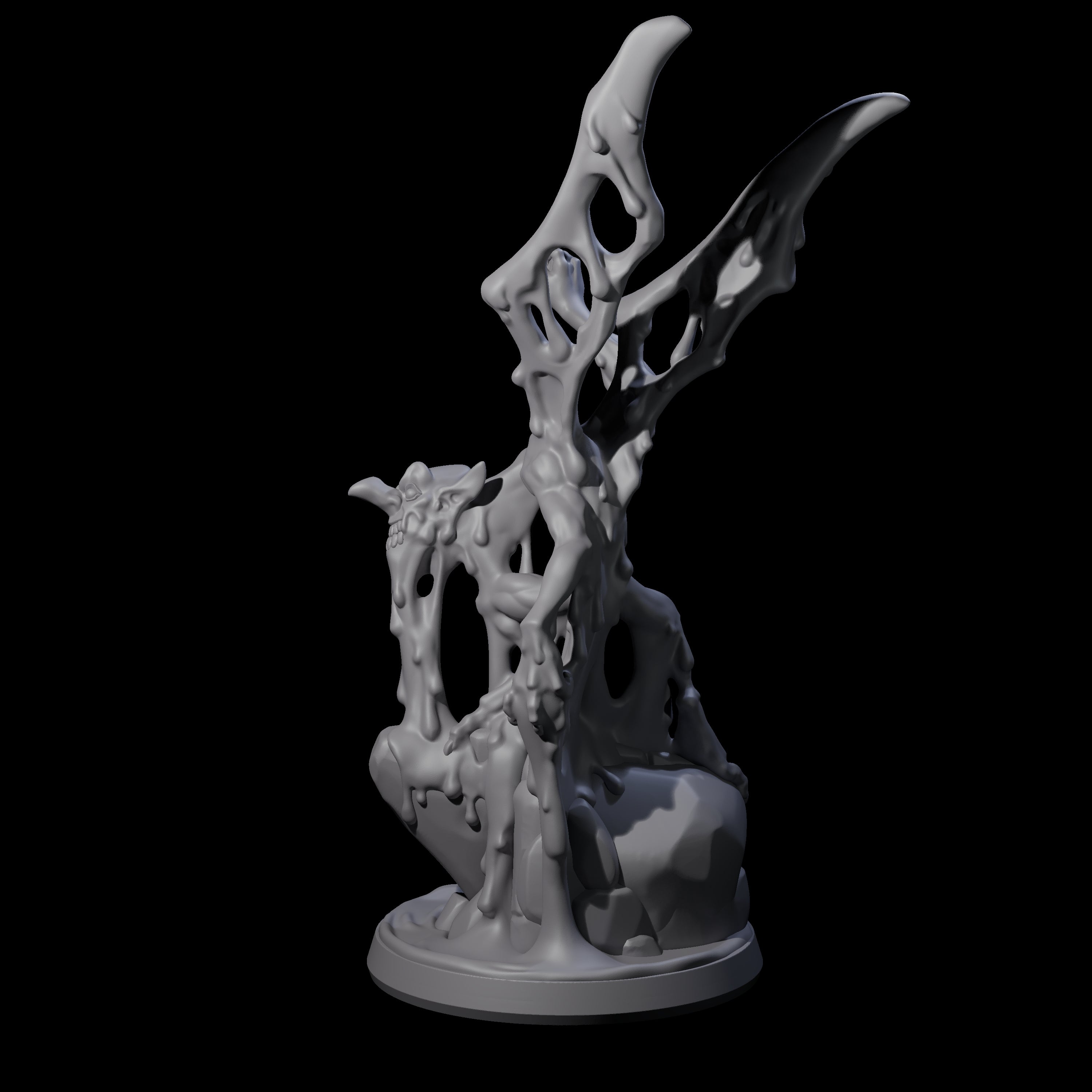 Sticky Mud Mephit Miniature for Dungeons and Dragons, Pathfinder or other TTRPGs