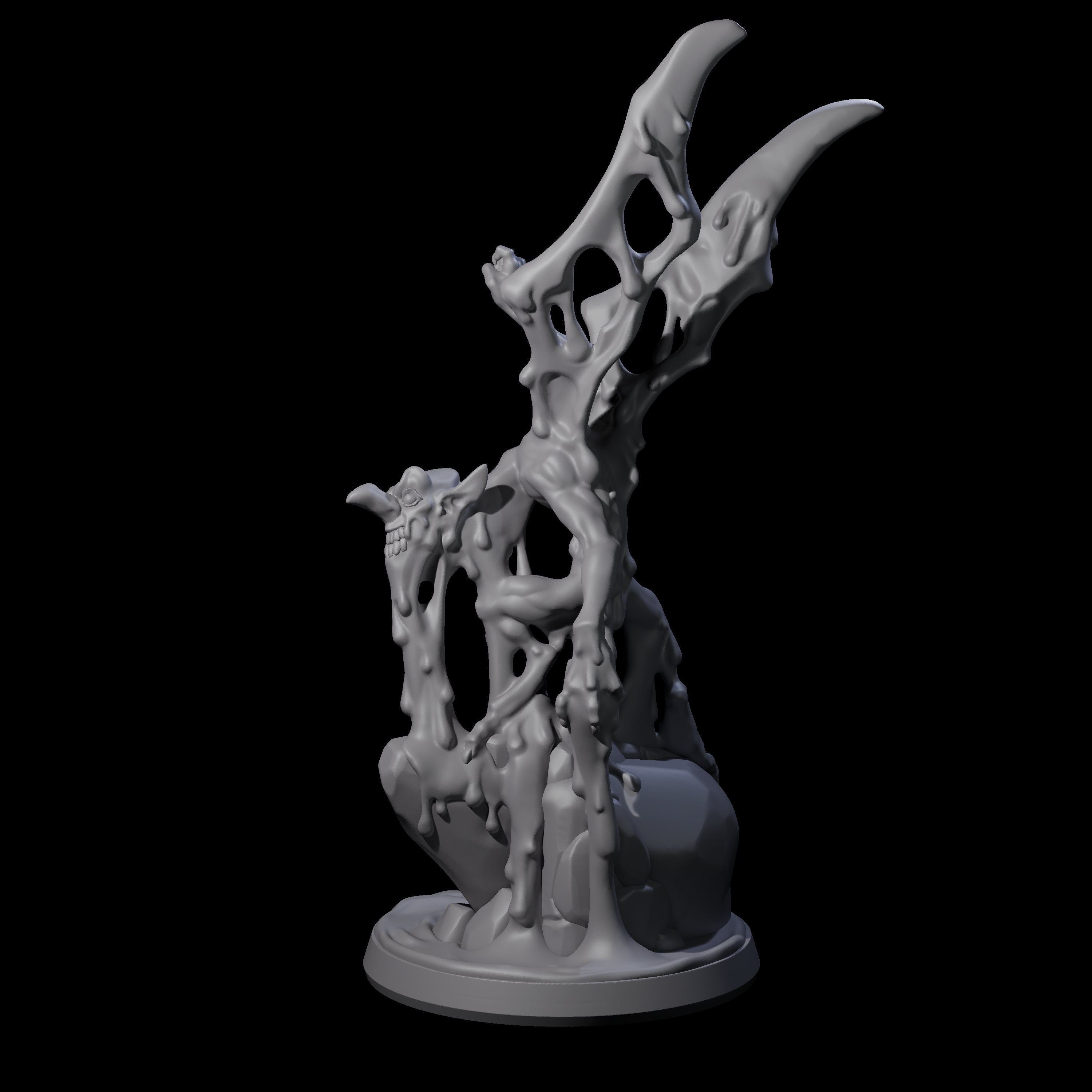 Sticky Mud Mephit Miniature for Dungeons and Dragons, Pathfinder or other TTRPGs