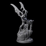 Sticky Mud Mephit Miniature for Dungeons and Dragons, Pathfinder or other TTRPGs