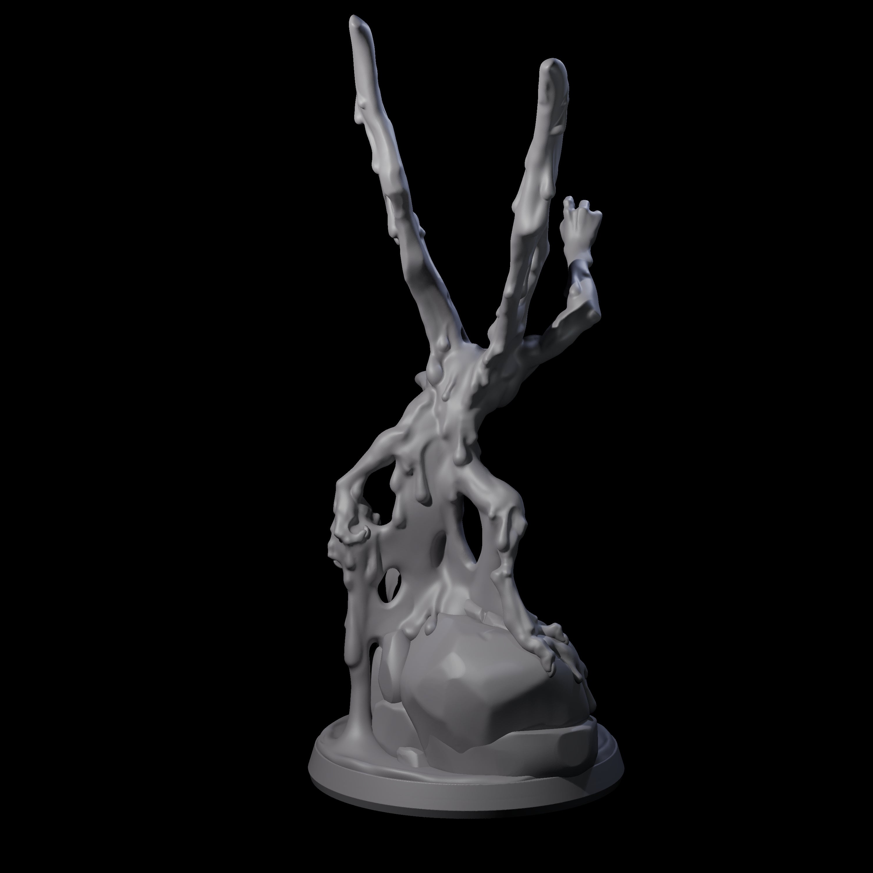 Sticky Mud Mephit Miniature for Dungeons and Dragons, Pathfinder or other TTRPGs