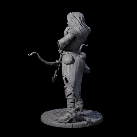 Stiga - Roaming Hunteress Miniature for Dungeons and Dragons, Pathfinder or other TTRPGs