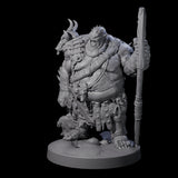 Stinking Ogre A Miniature for Dungeons and Dragons, Pathfinder or other TTRPGs
