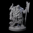 Stinking Ogre A Miniature for Dungeons and Dragons, Pathfinder or other TTRPGs