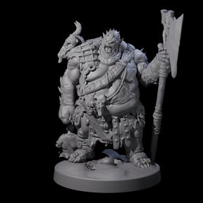 Stinking Ogre A Miniature for Dungeons and Dragons, Pathfinder or other TTRPGs