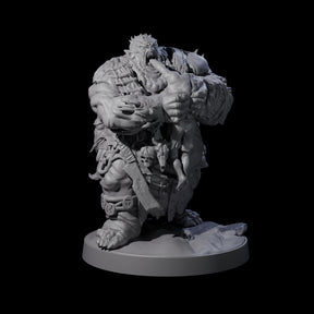 Stinking Ogre B Miniature for Dungeons and Dragons, Pathfinder or other TTRPGs