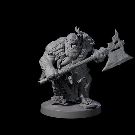Stinking Ogre C Miniature for Dungeons and Dragons, Pathfinder or other TTRPGs