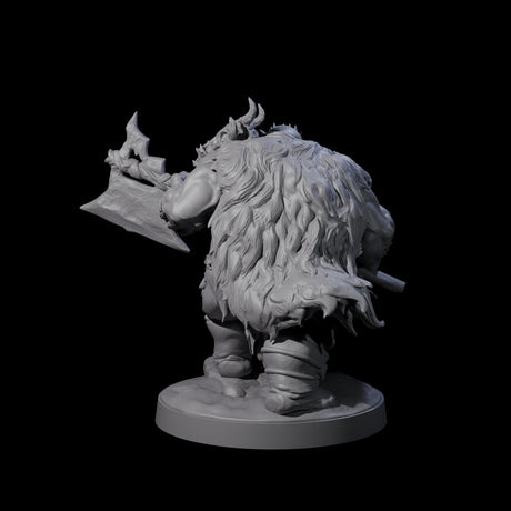 Stinking Ogre C Miniature for Dungeons and Dragons, Pathfinder or other TTRPGs