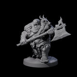 Stinking Ogre C Miniature for Dungeons and Dragons, Pathfinder or other TTRPGs