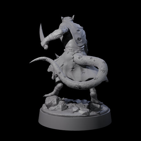 Stinky Ratfolk Rot Priest Miniature for Dungeons and Dragons, Pathfinder or other TTRPGs