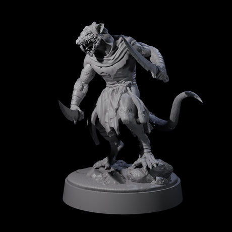 Stinky Ratfolk Rot Priest Miniature for Dungeons and Dragons, Pathfinder or other TTRPGs