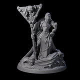 Stitched Together Necromancer Miniature for Dungeons and Dragons, Pathfinder or other TTRPGs
