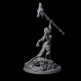 Stitched Together Necromancer Miniature for Dungeons and Dragons, Pathfinder or other TTRPGs
