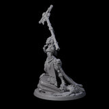 Stitched Together Necromancer Miniature for Dungeons and Dragons, Pathfinder or other TTRPGs