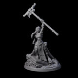 Stitched Together Necromancer Miniature for Dungeons and Dragons, Pathfinder or other TTRPGs