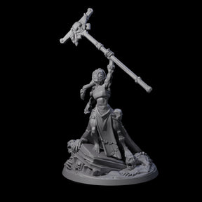 Stitched Together Necromancer Miniature for Dungeons and Dragons, Pathfinder or other TTRPGs