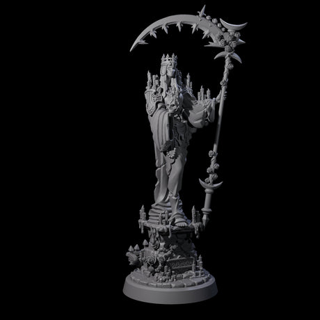 Stoic Lich Necromancer Miniature for Dungeons and Dragons, Pathfinder or other TTRPGs