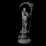 Stoic Lich Necromancer Miniature for Dungeons and Dragons, Pathfinder or other TTRPGs