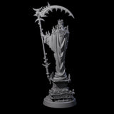 Stoic Lich Necromancer Miniature for Dungeons and Dragons, Pathfinder or other TTRPGs