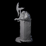 Stoic Loxodon Guard A Miniature for Dungeons and Dragons, Pathfinder or other TTRPGs