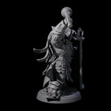 Stoic Loxodon Guard B Miniature for Dungeons and Dragons, Pathfinder or other TTRPGs