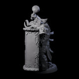 Stoic Loxodon Guard B Miniature for Dungeons and Dragons, Pathfinder or other TTRPGs