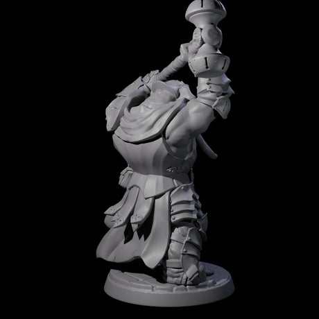 Stoic Loxodon Guard C Miniature for Dungeons and Dragons, Pathfinder or other TTRPGs