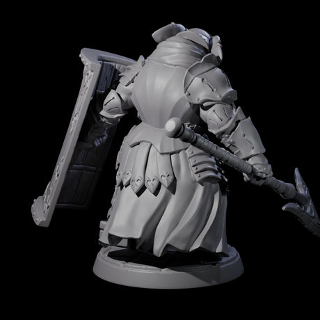 Stoic Loxodon Guard D Miniature for Dungeons and Dragons, Pathfinder or other TTRPGs