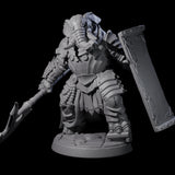 Stoic Loxodon Guard D Miniature for Dungeons and Dragons, Pathfinder or other TTRPGs