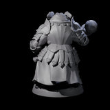 Stoic Loxodon Guard F Miniature for Dungeons and Dragons, Pathfinder or other TTRPGs