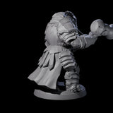 Stoic Loxodon Guard F Miniature for Dungeons and Dragons, Pathfinder or other TTRPGs