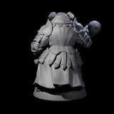 Stoic Loxodon Guard F Miniature for Dungeons and Dragons, Pathfinder or other TTRPGs