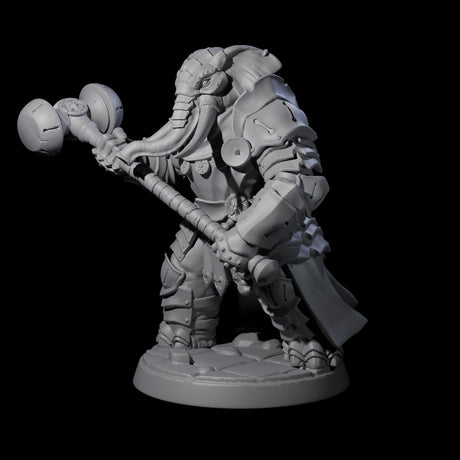 Stoic Loxodon Guard F Miniature for Dungeons and Dragons, Pathfinder or other TTRPGs