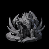 Stoic Saurian King Miniature for Dungeons and Dragons, Pathfinder or other TTRPGs