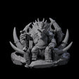 Stoic Saurian King Miniature for Dungeons and Dragons, Pathfinder or other TTRPGs