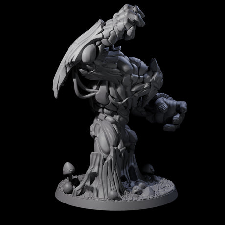 Stomping Thick Treant Miniature for Dungeons and Dragons, Pathfinder or other TTRPGs