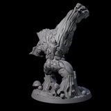 Stomping Thick Treant Miniature for Dungeons and Dragons, Pathfinder or other TTRPGs