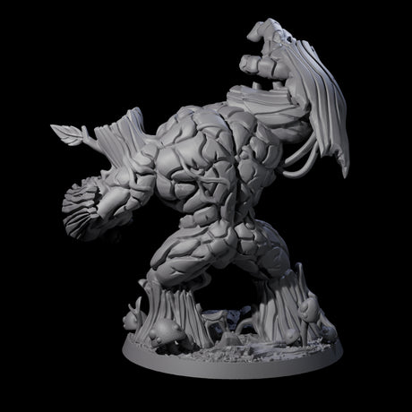 Stomping Thick Treant Miniature for Dungeons and Dragons, Pathfinder or other TTRPGs