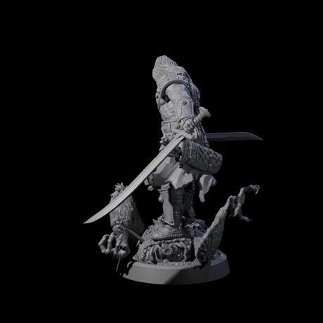 Stomping Werewolf Hunter Miniature for Dungeons and Dragons, Pathfinder or other TTRPGs
