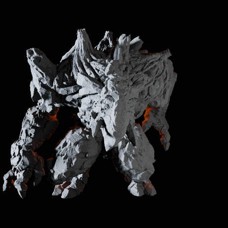 Stone Troll Miniature for Dungeons and Dragons, Pathfinder or other TTRPGs