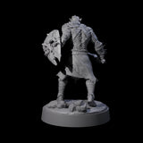 Stoneflesh Orc A Miniature for Dungeons and Dragons, Pathfinder or other TTRPGs