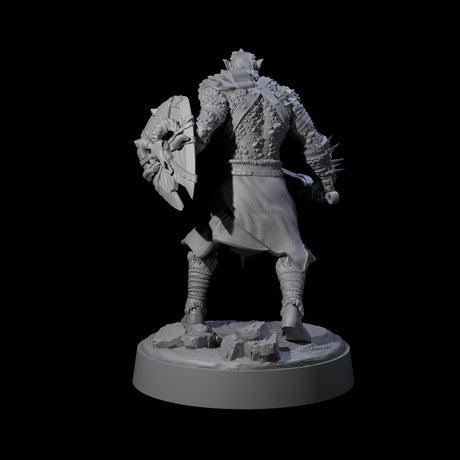 Stoneflesh Orc A Miniature for Dungeons and Dragons, Pathfinder or other TTRPGs