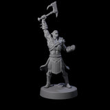 Stoneflesh Orc D Miniature for Dungeons and Dragons, Pathfinder or other TTRPGs