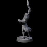 Stoneflesh Orc D Miniature for Dungeons and Dragons, Pathfinder or other TTRPGs