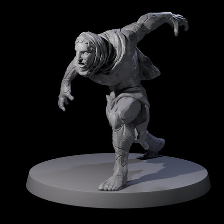 Stony Animated Statue B Miniature for Dungeons and Dragons, Pathfinder or other TTRPGs