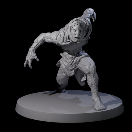 Stony Animated Statue B Miniature for Dungeons and Dragons, Pathfinder or other TTRPGs