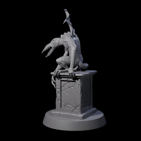 Stony Animated Statue C Miniature for Dungeons and Dragons, Pathfinder or other TTRPGs
