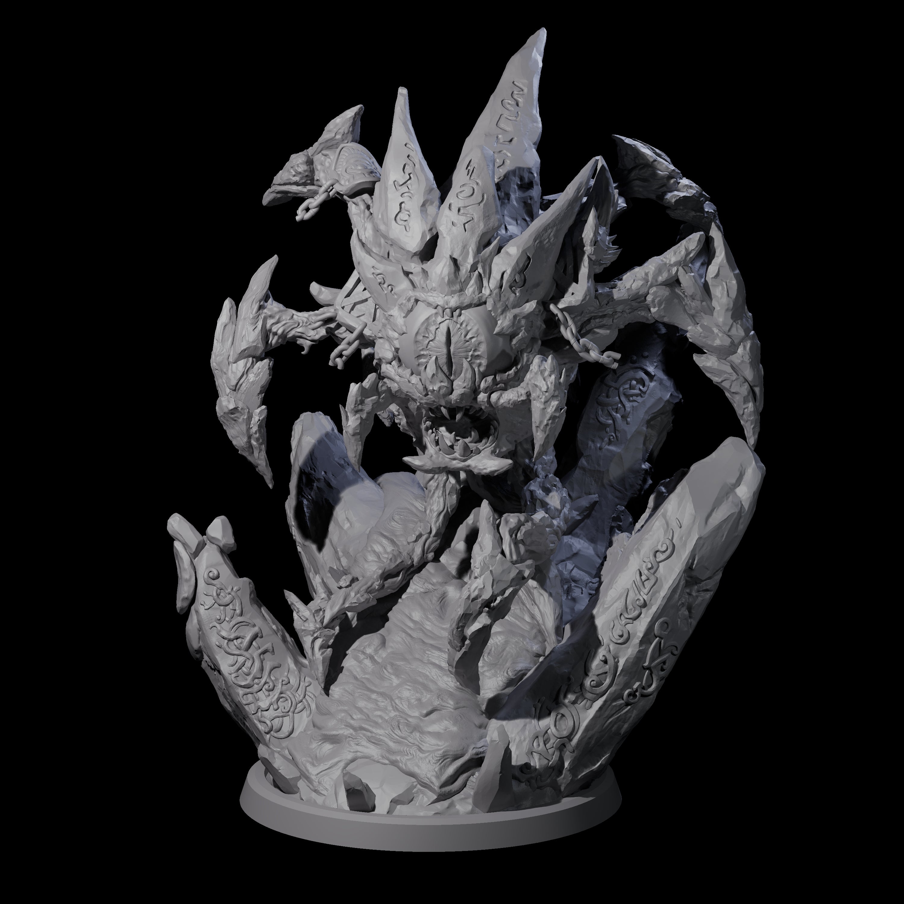 Stony Beholder Miniature for Dungeons and Dragons, Pathfinder or other TTRPGs