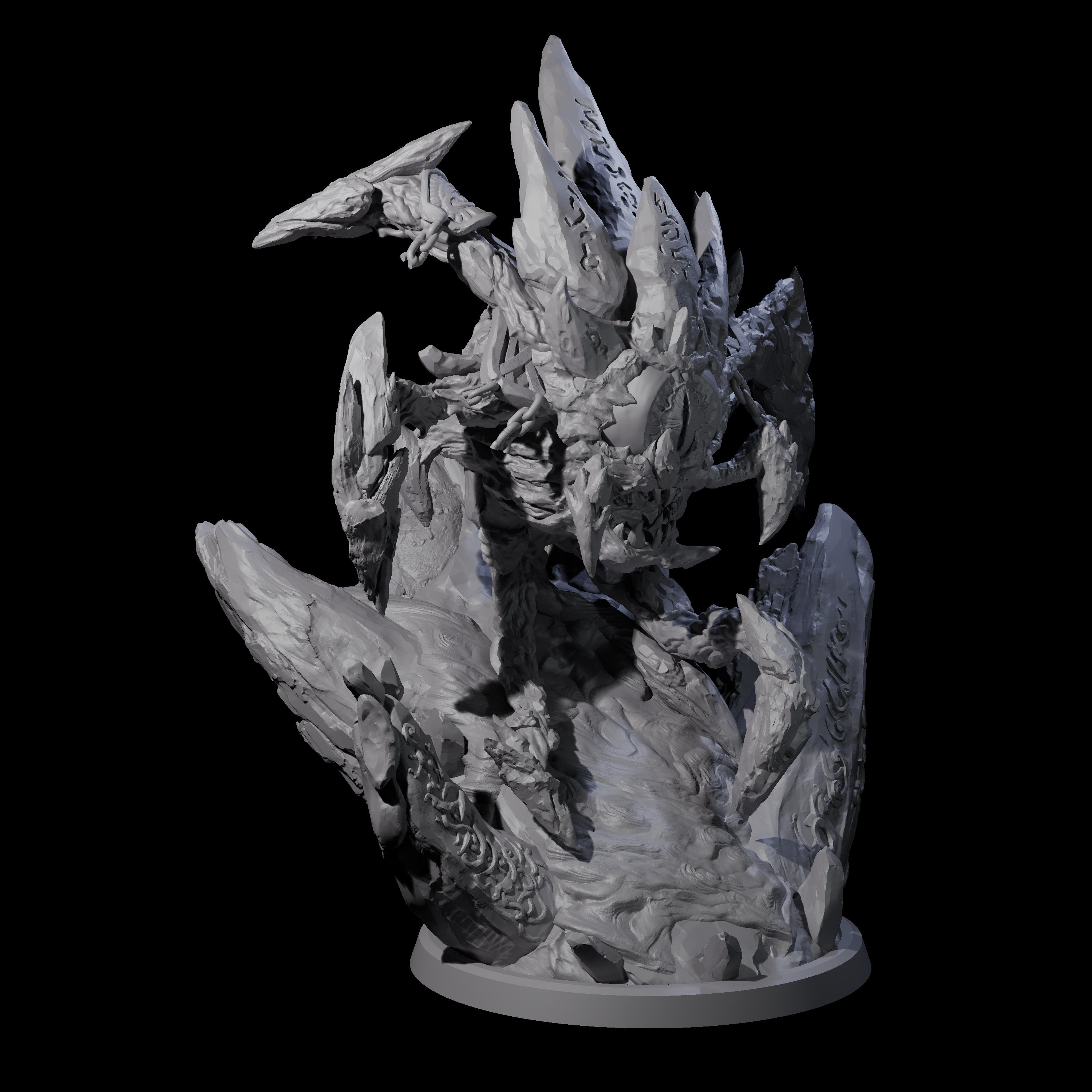 Stony Beholder Miniature for Dungeons and Dragons, Pathfinder or other TTRPGs