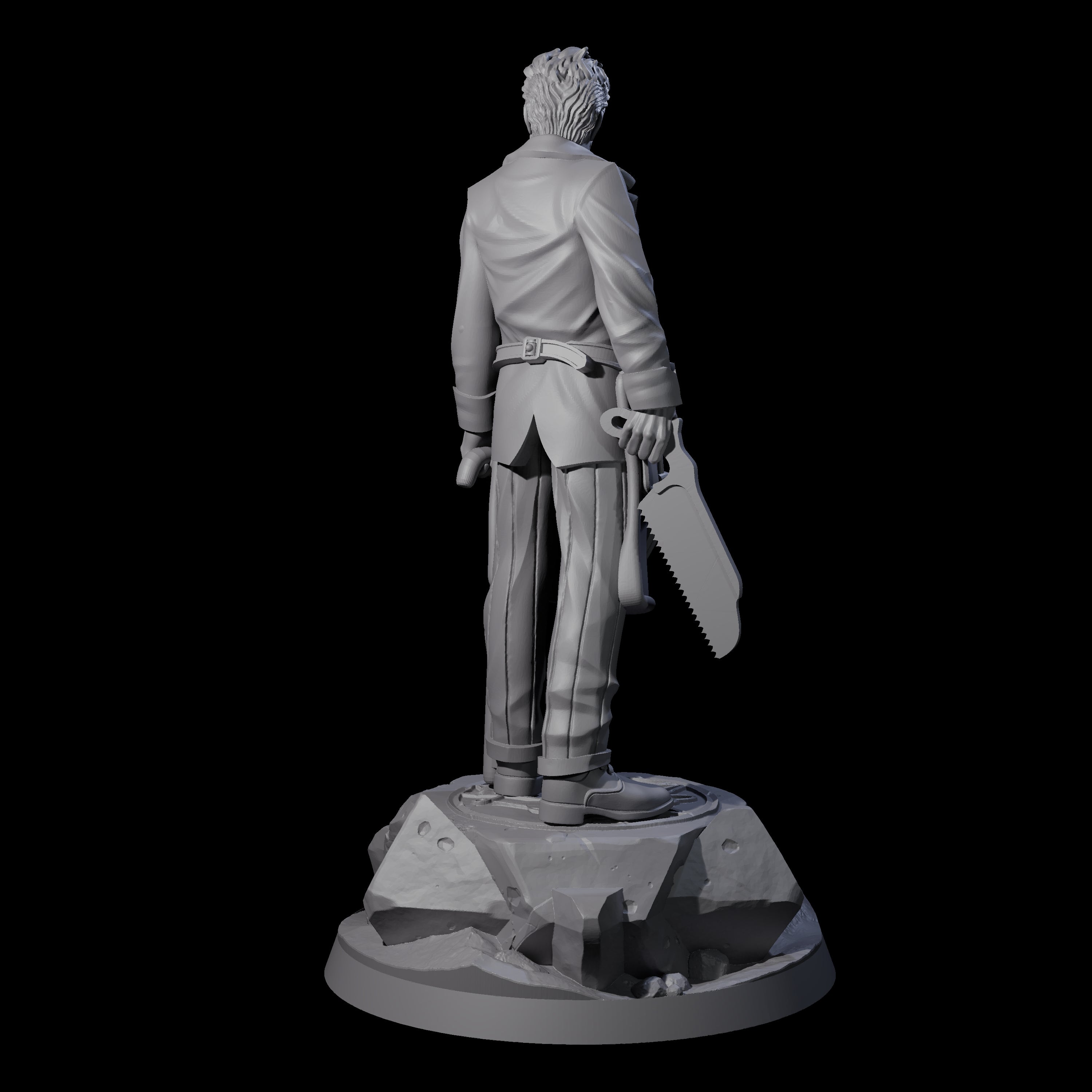 Stony Human Medic Miniature for Dungeons and Dragons, Pathfinder or other TTRPGs