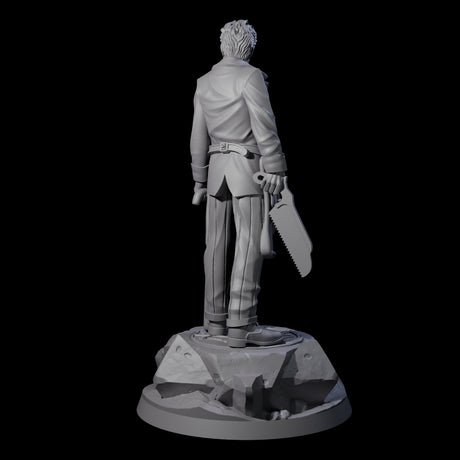 Stony Human Medic Miniature for Dungeons and Dragons, Pathfinder or other TTRPGs